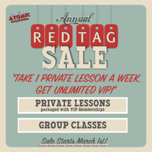 Annual Red Tag Sale at Atomic Ballroom!