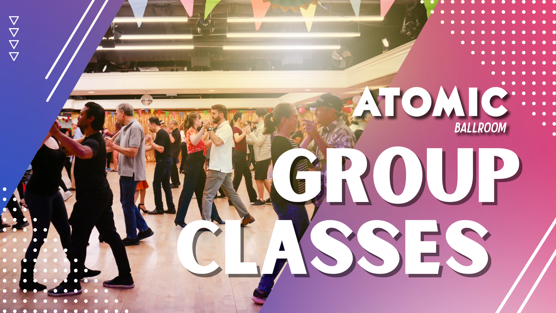 Group Dance Classes at ATOMIC Ballroom!
